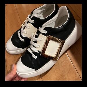 Roger Vivier Black and White Women's Sneakers